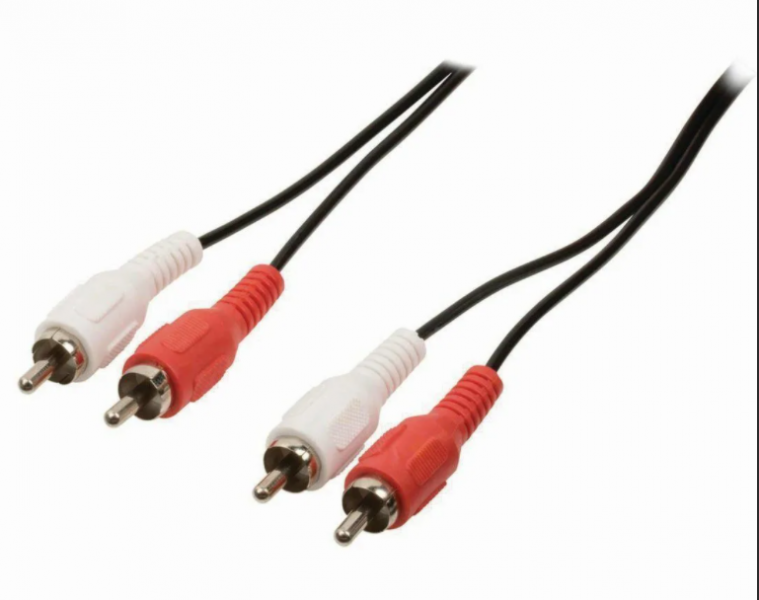 Кабель 2 штекера RCA - 2 штекера RCA   1,2 м   BB