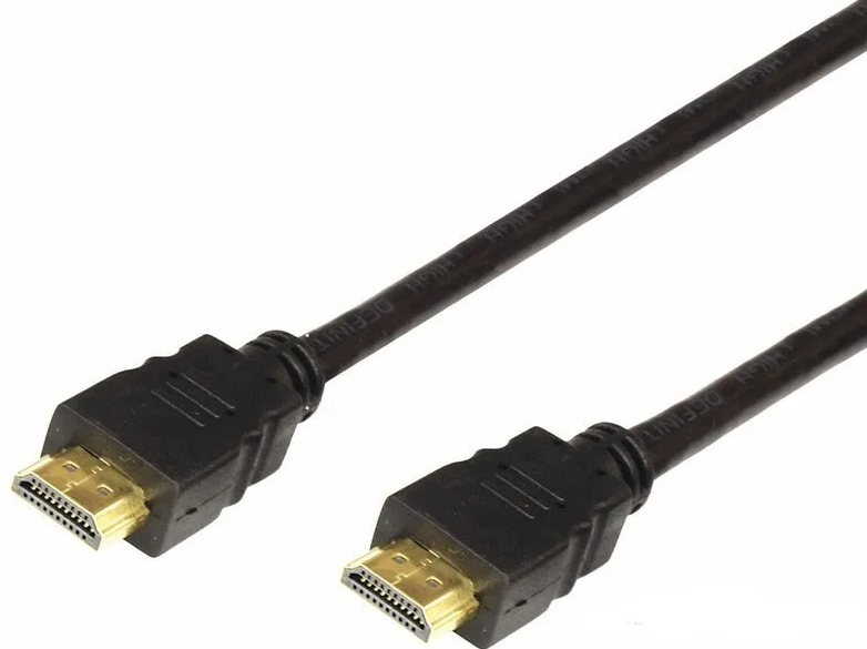 Шнур штекер HDMI - штекер HDMI 5м GOLD